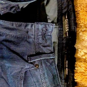women’s GUESS jeans SIZE 31 “power skinny”